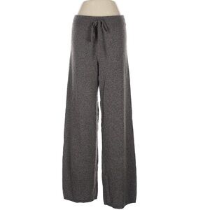 H&M Gray Wide-Leg Fine Knit Cashmere Pants Women's 100% Cashmere Pants Size M